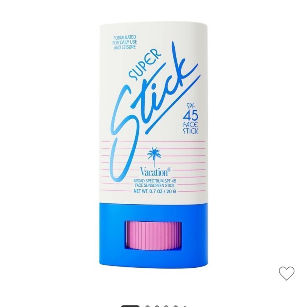 Vacation Super Stick SPF 45 Face Stick - Blue and Pink